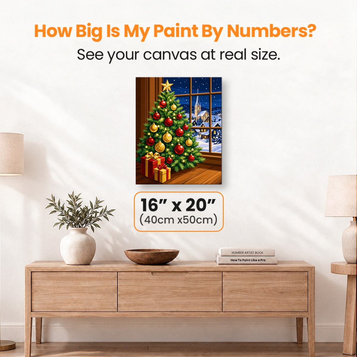 Christmas Wonder - Number Artist Paint by Numbers Kits