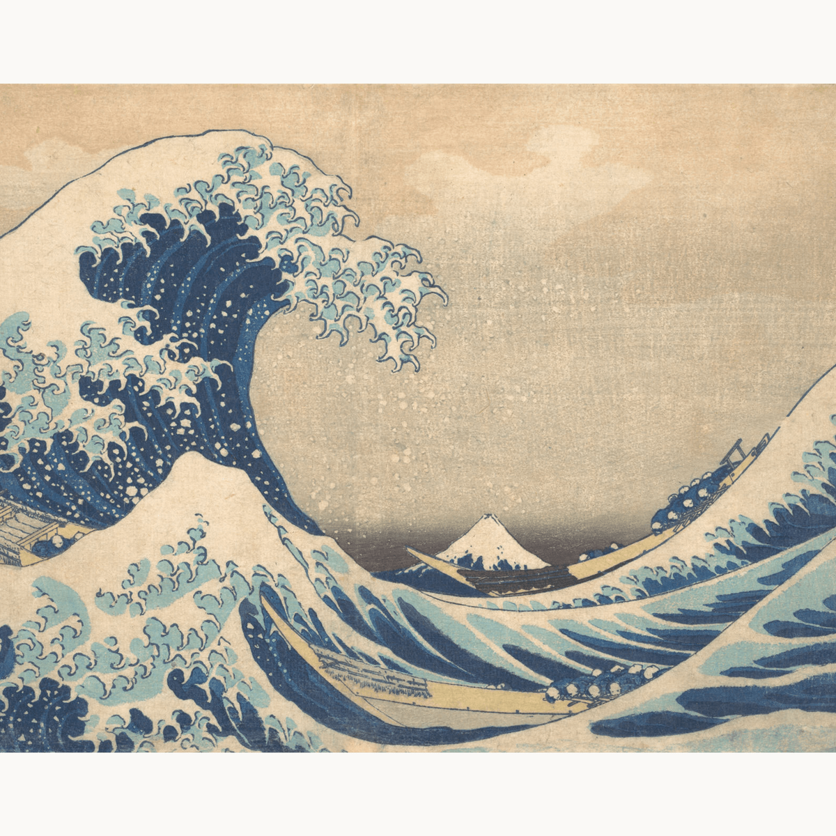 The Great Wave off Kanagawa by Katsushika Hokusai - Number Artist Paint by Numbers Kits