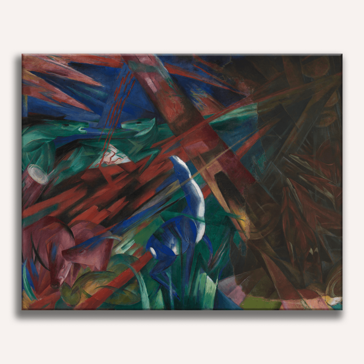 Fate of the Animals by Franz Marc - Number Artist Paint by Numbers Kits