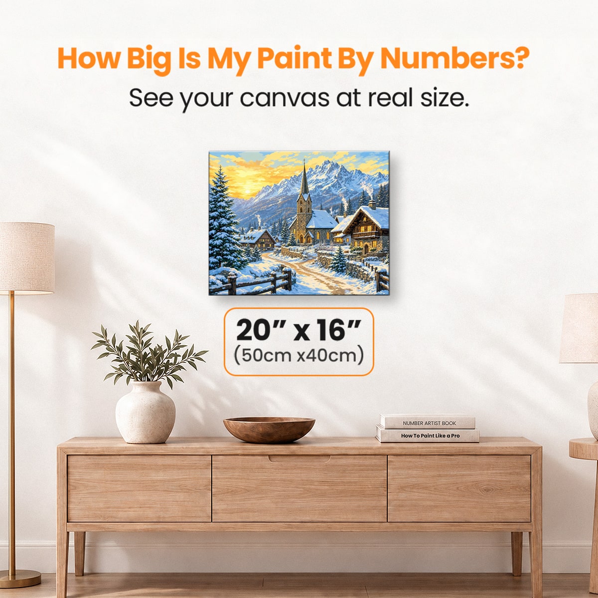 Alpine Charm - Number Artist Paint by Numbers Kits