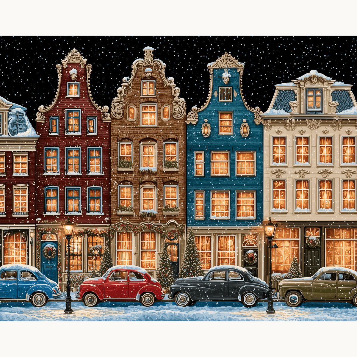 Christmas Nights - Number Artist Paint by Numbers Kits