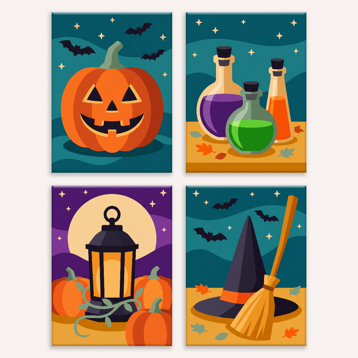 Hexed Hollow - Number Artist Paint by Numbers Kits