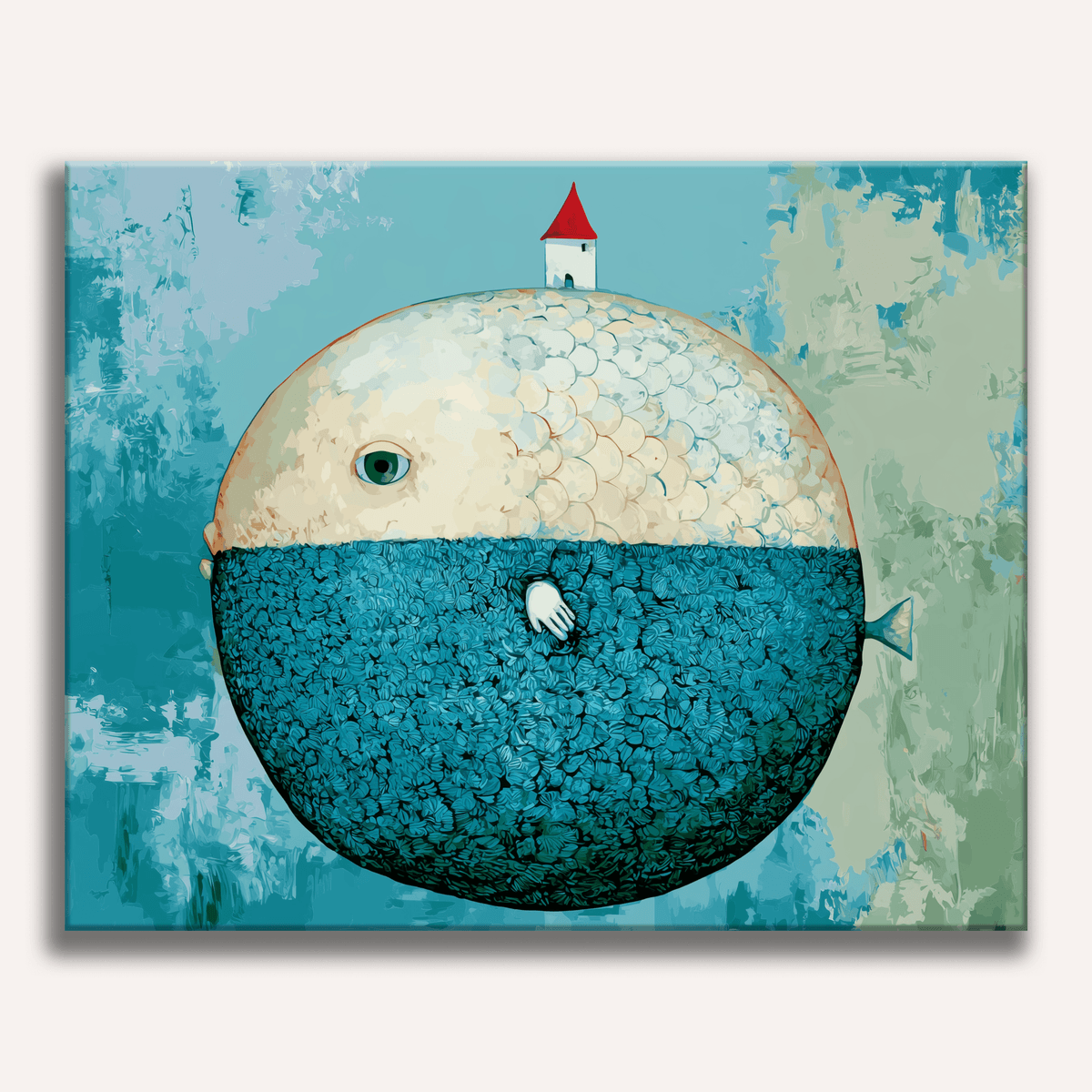 The Living Island - Number Artist Paint by Numbers Kits