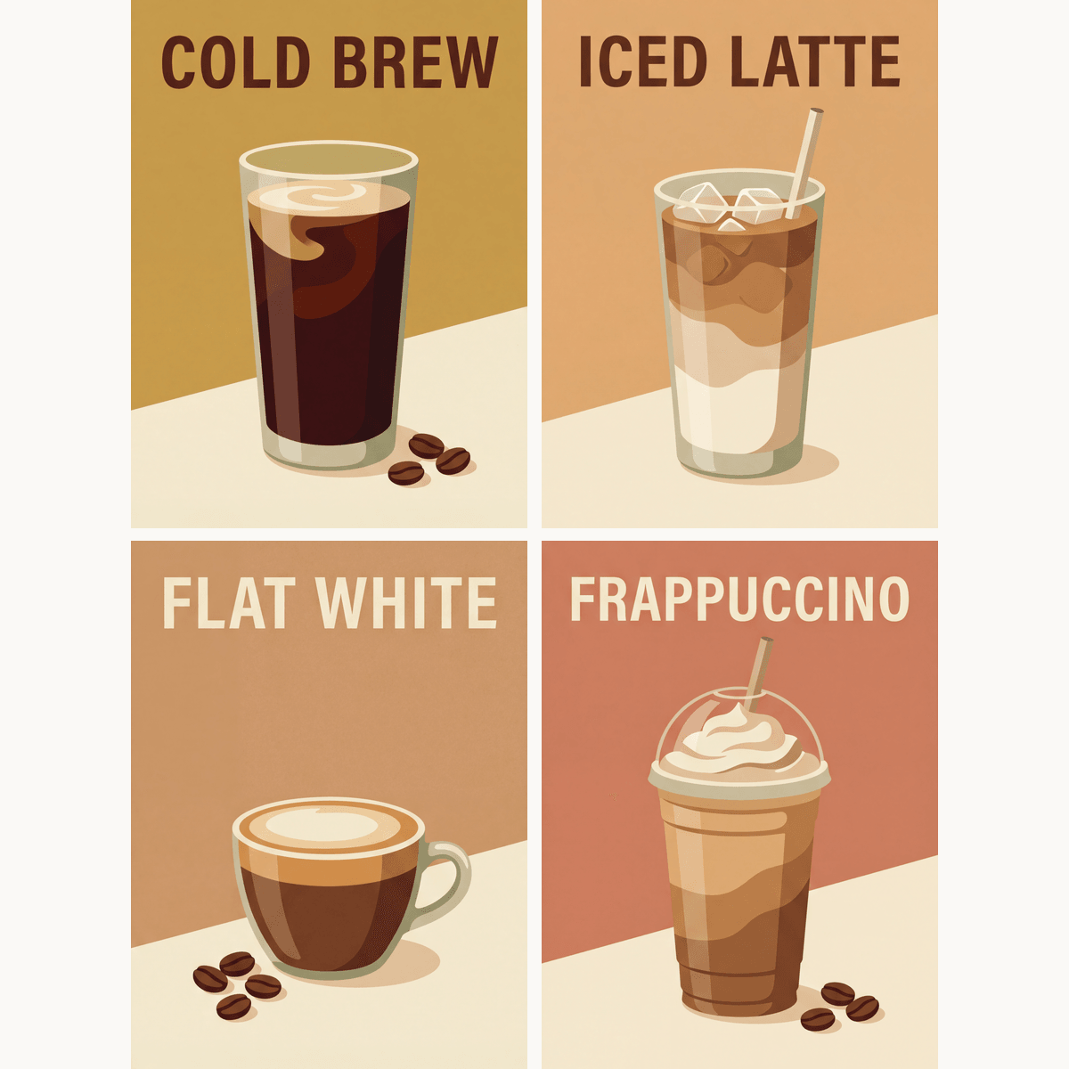 Iced Coffee Bar - Number Artist Paint by Numbers Kits