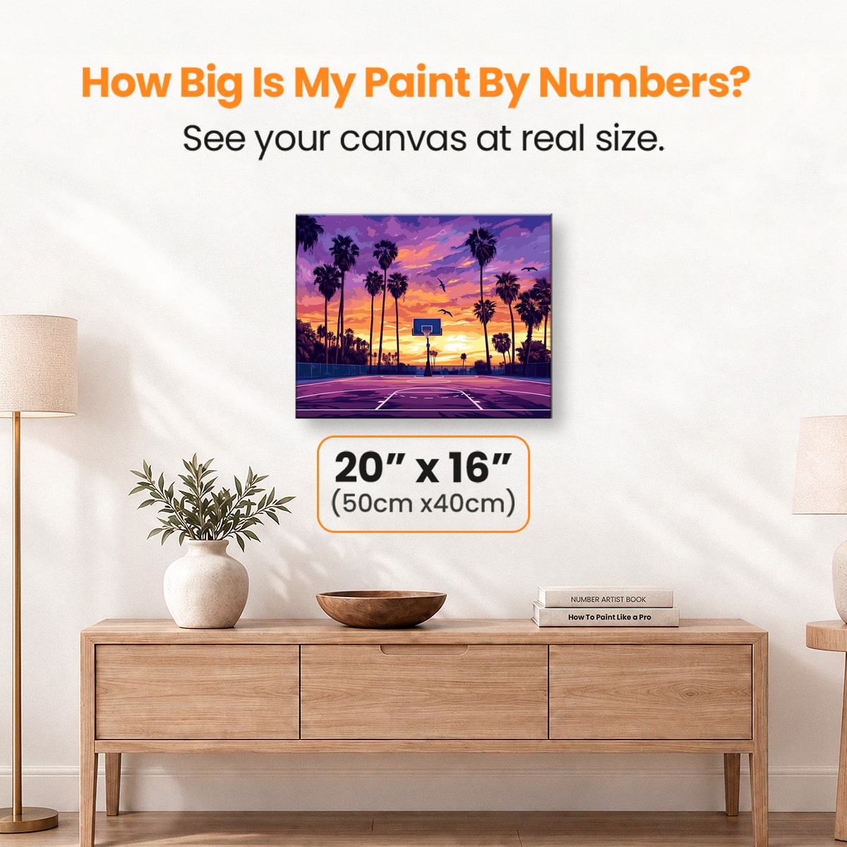 Florida Basketball - Number Artist Paint by Numbers Kits