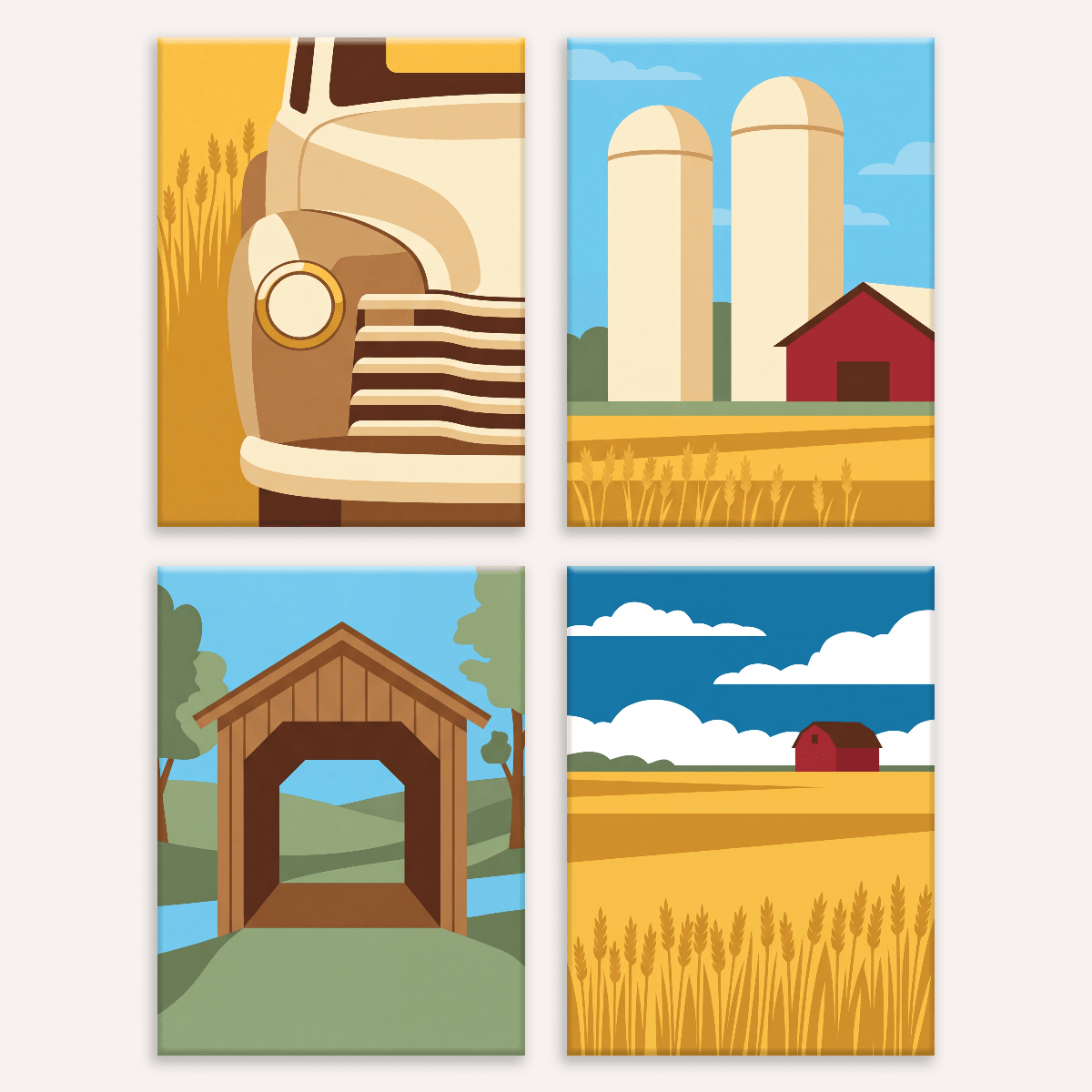 Country Road Home - Number Artist Paint by Numbers Kits