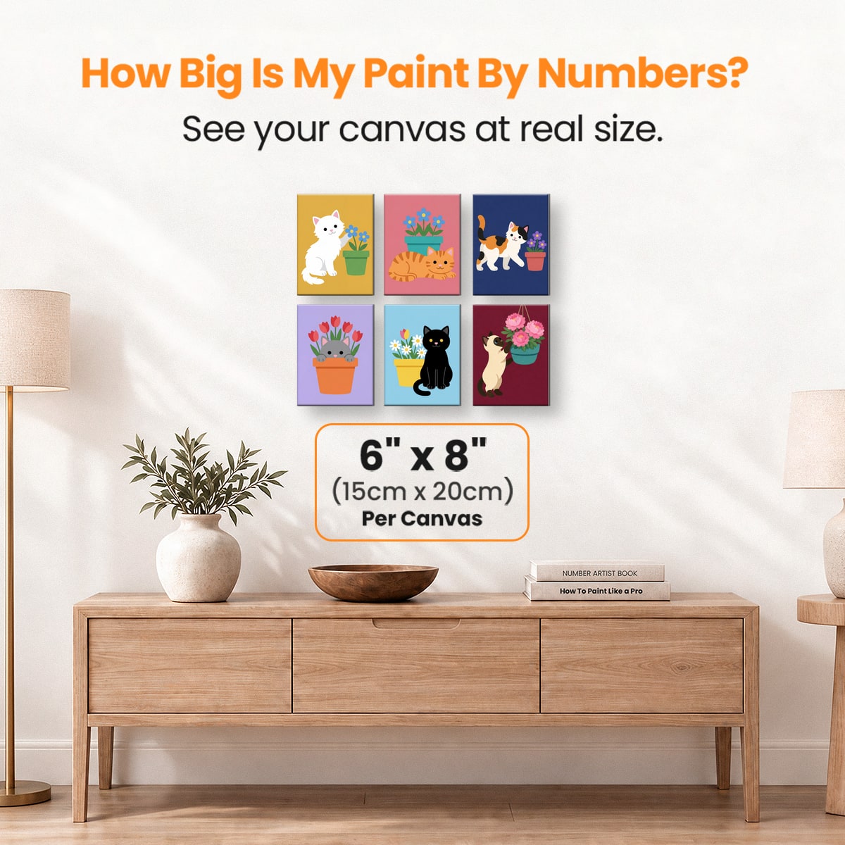 Little Sprouts of Joy - Number Artist Paint by Numbers Kits