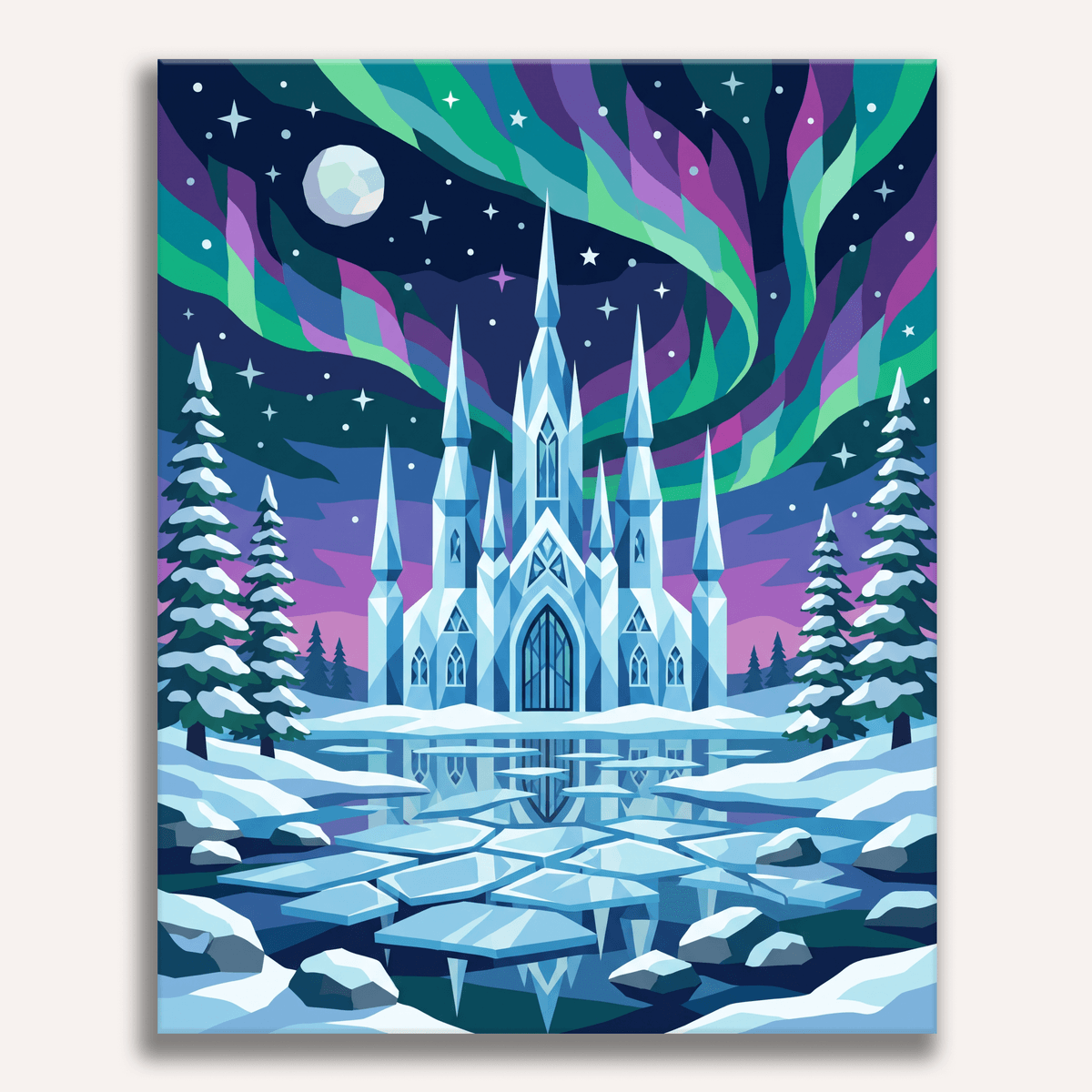 Frozen Wonder - Number Artist Paint by Numbers Kits