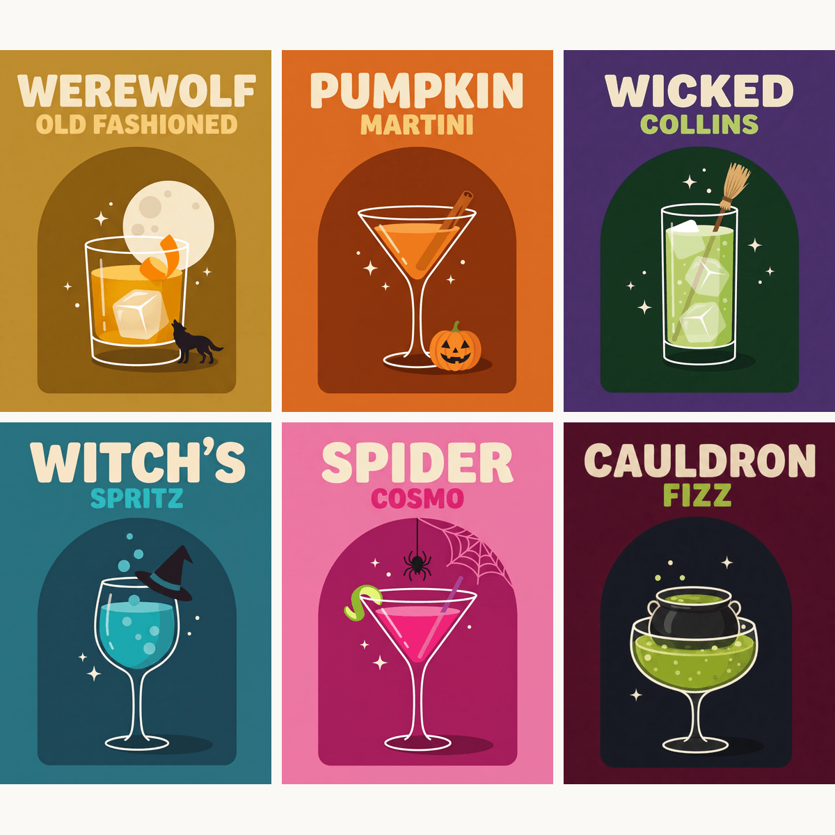 Haunted Happy Hour - Number Artist Paint by Numbers Kits