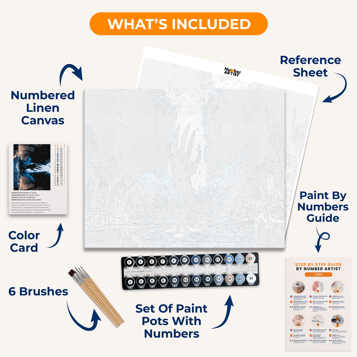 Emerging Death - Number Artist Paint by Numbers Kits