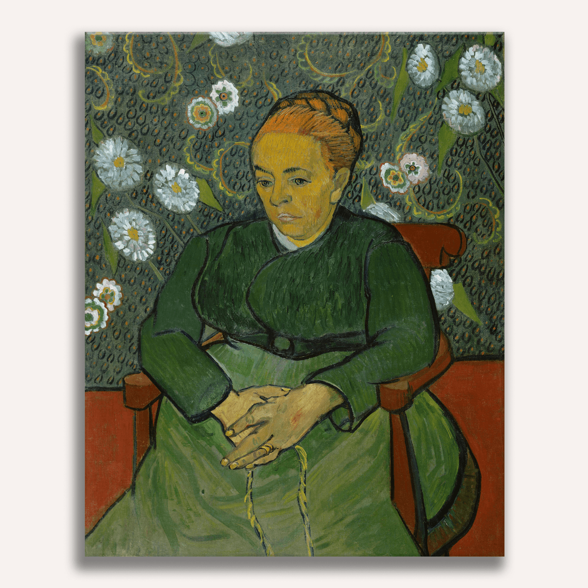 Augustine Roulin by Vincent Van Gogh - Number Artist Paint by Numbers Kits