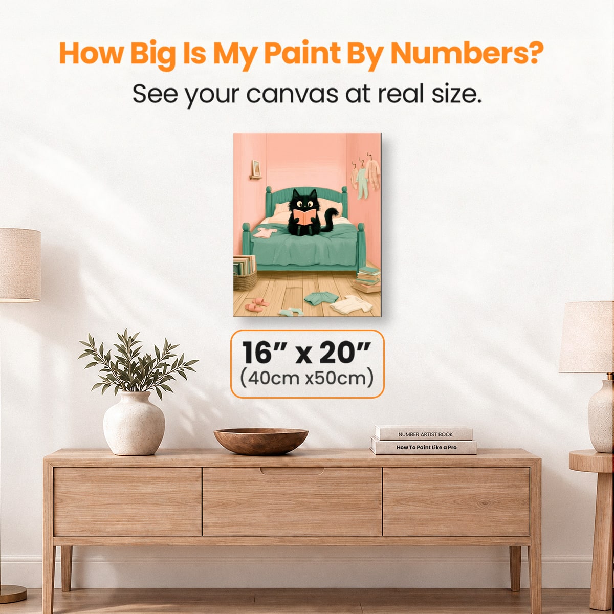 Exciting Reads - Number Artist Paint by Numbers Kits