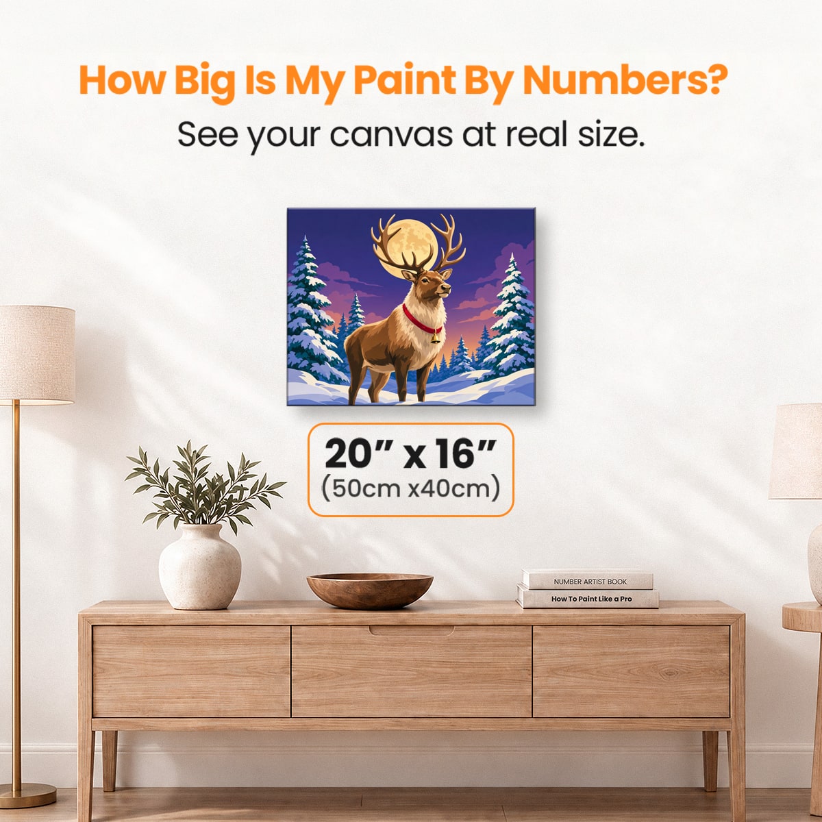Moonlight Magic - Number Artist Paint by Numbers Kits