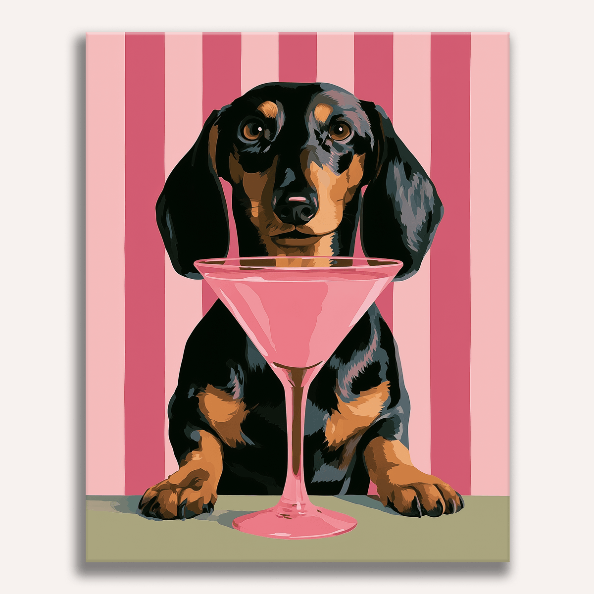 Cocktail Lover - Number Artist Paint by Numbers Kits