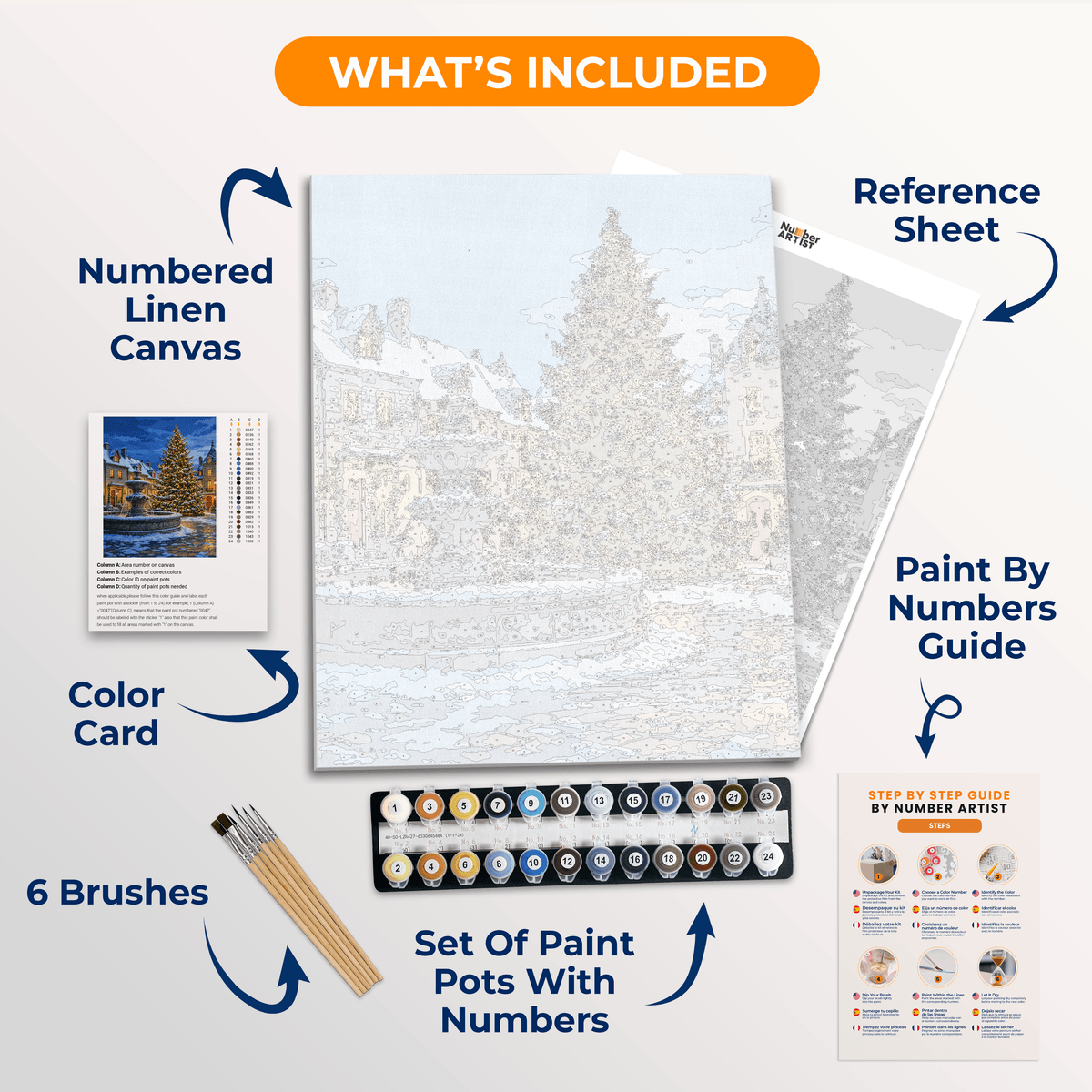 Shared Joy - Number Artist Paint by Numbers Kits