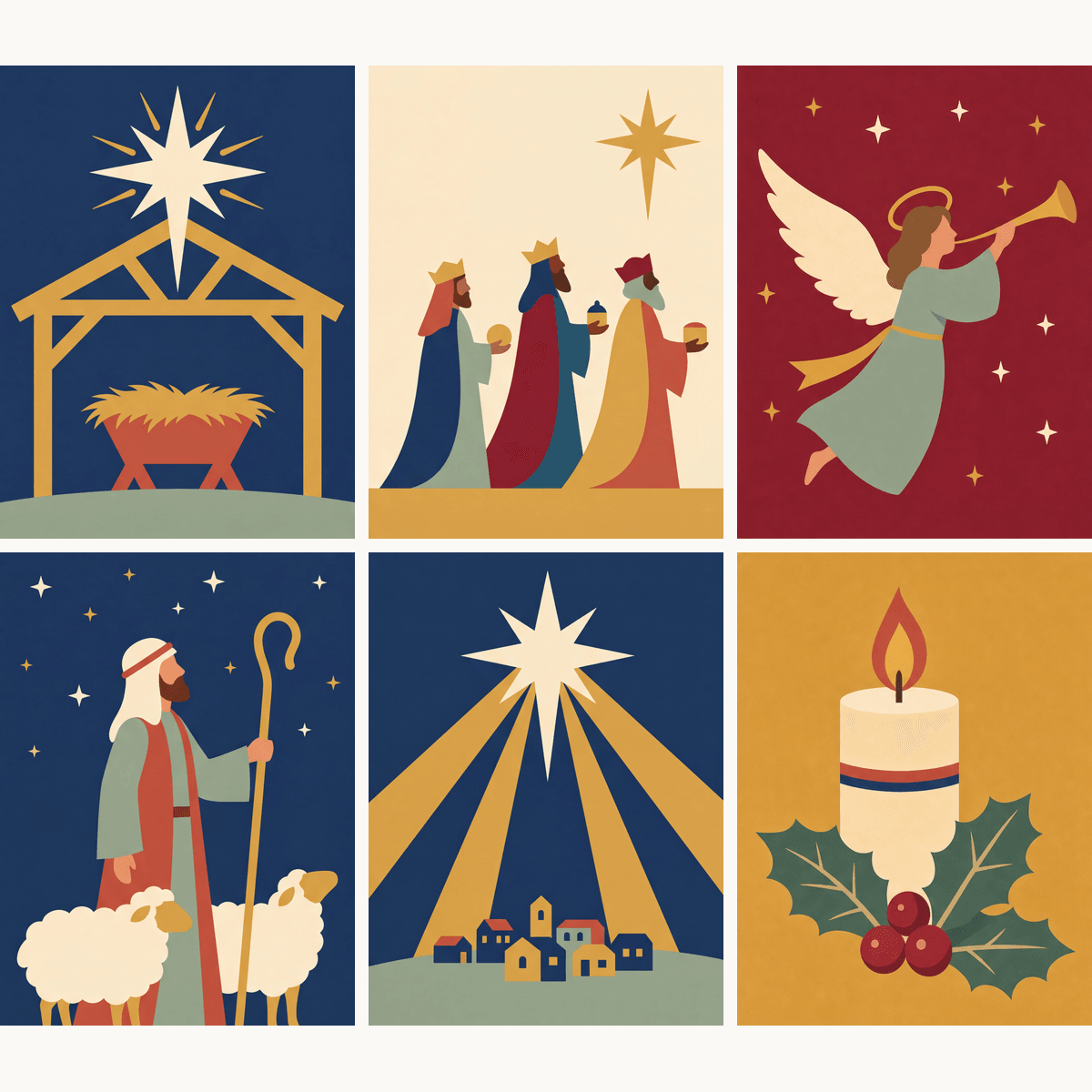 The Nativity - Number Artist Paint by Numbers Kits