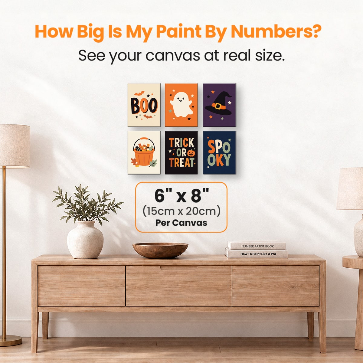 Boo - Number Artist Paint by Numbers Kits