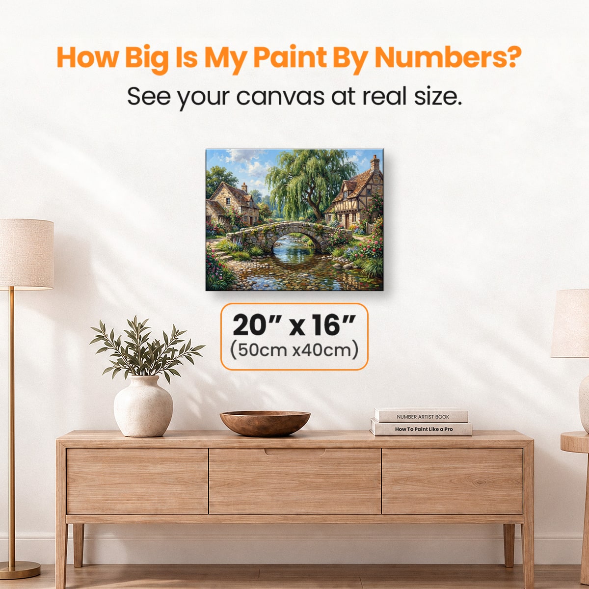 Whispering Creek - Number Artist Paint by Numbers Kits