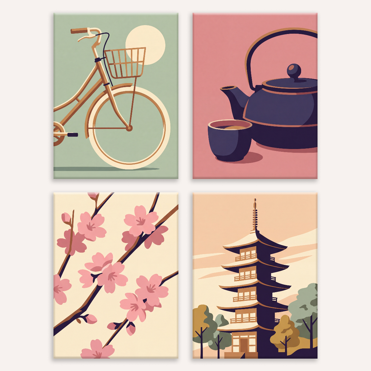Japanese Tranquility - Number Artist Paint by Numbers Kits