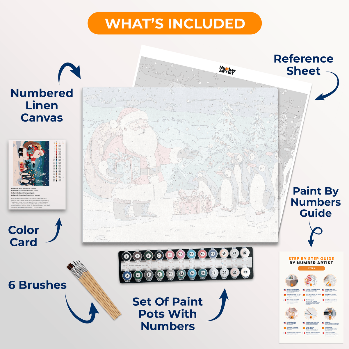 Gifts for Everyone - Number Artist Paint by Numbers Kits