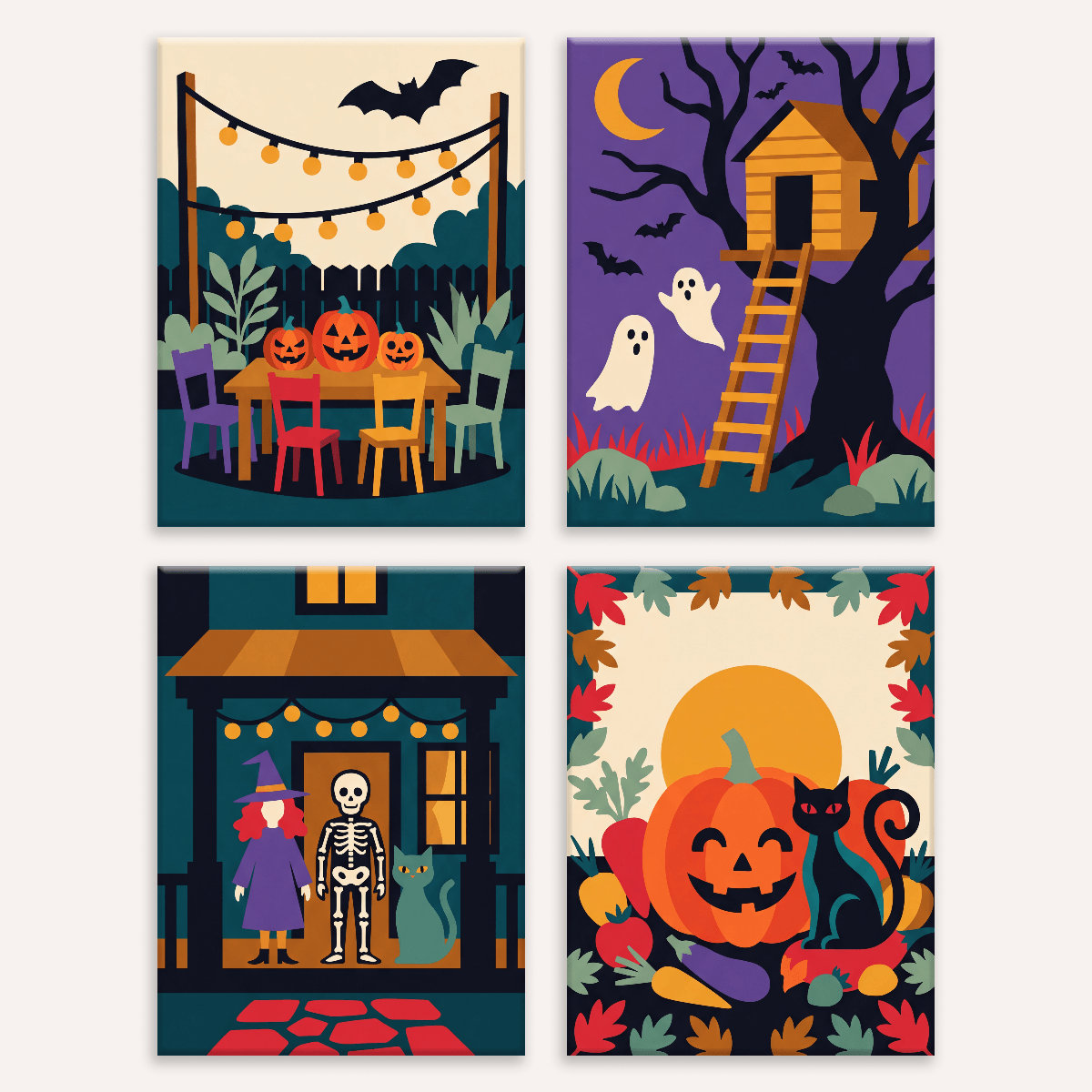 Autumn Gathering - Number Artist Paint by Numbers Kits