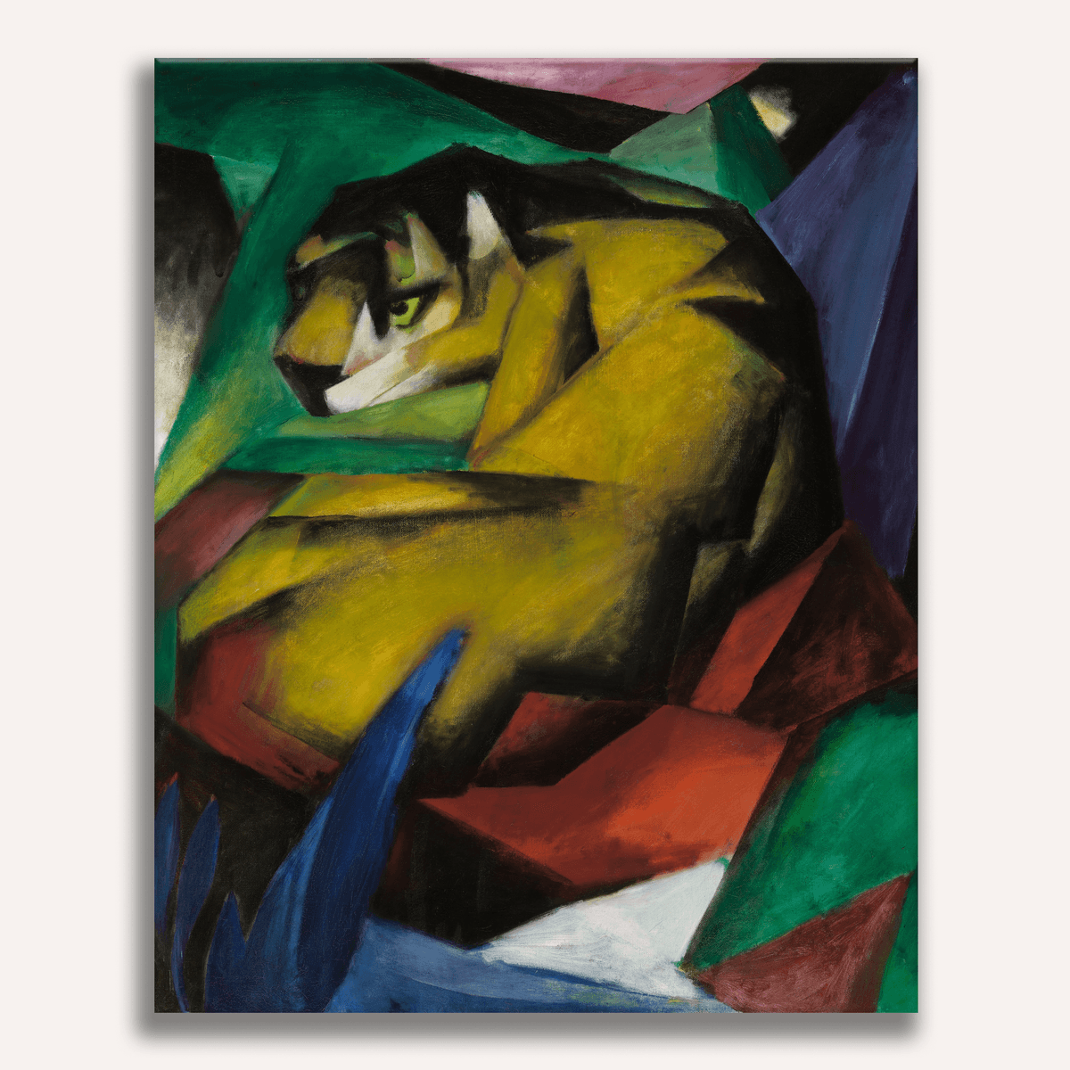 Tiger by Franz Marc - Number Artist Paint by Numbers Kits