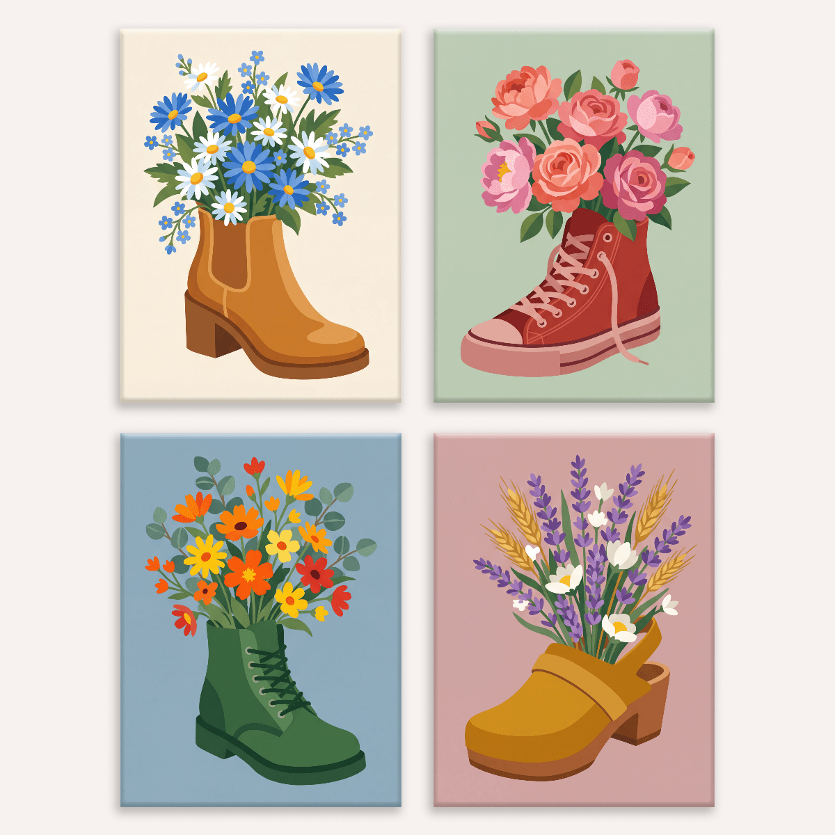 Wildflower Wanderer - Number Artist Paint by Numbers Kits