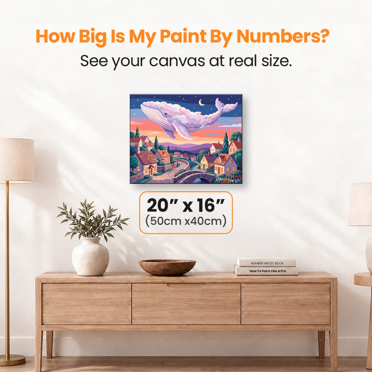 Village Dreams - Number Artist Paint by Numbers Kits