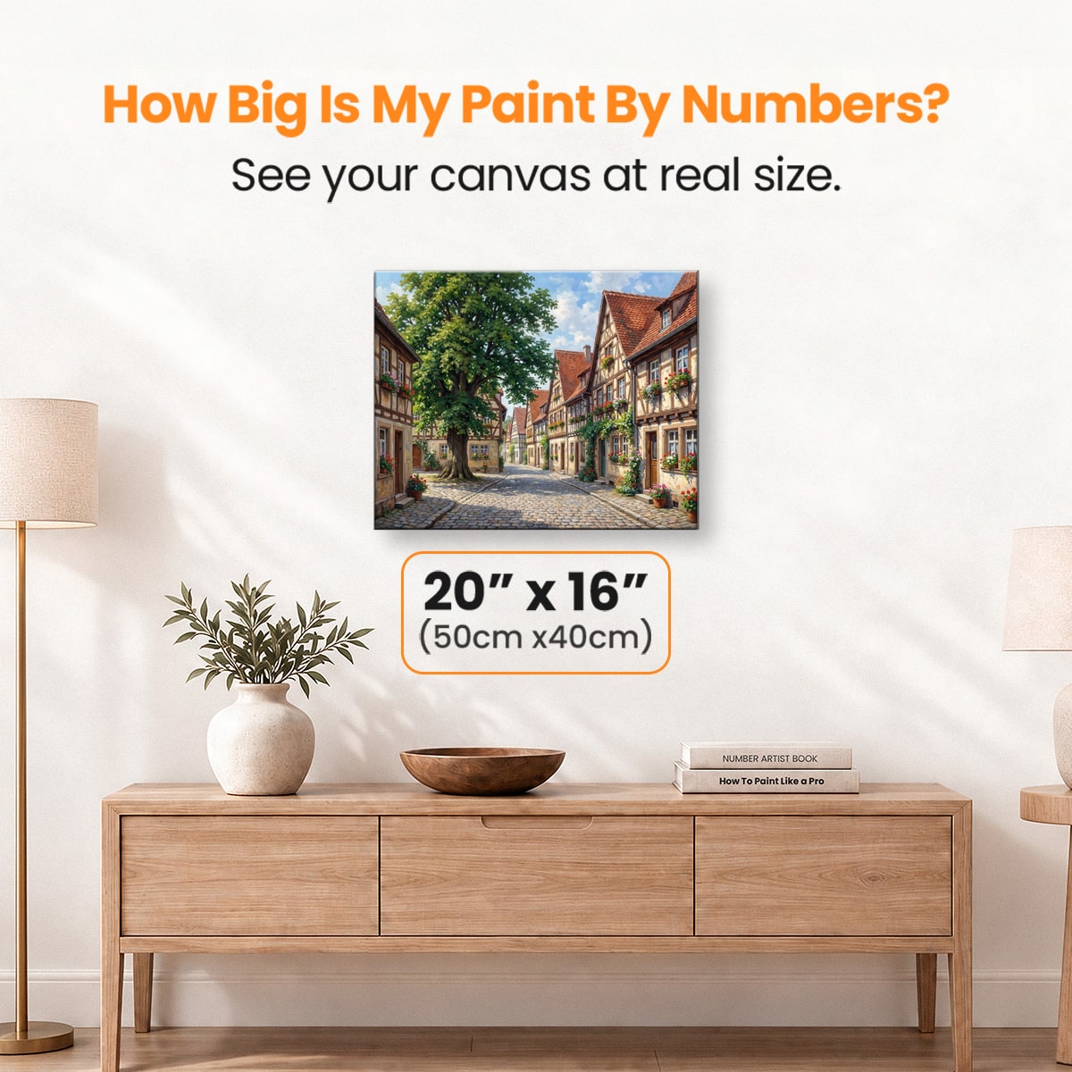 Storybook Lane - Number Artist Paint by Numbers Kits