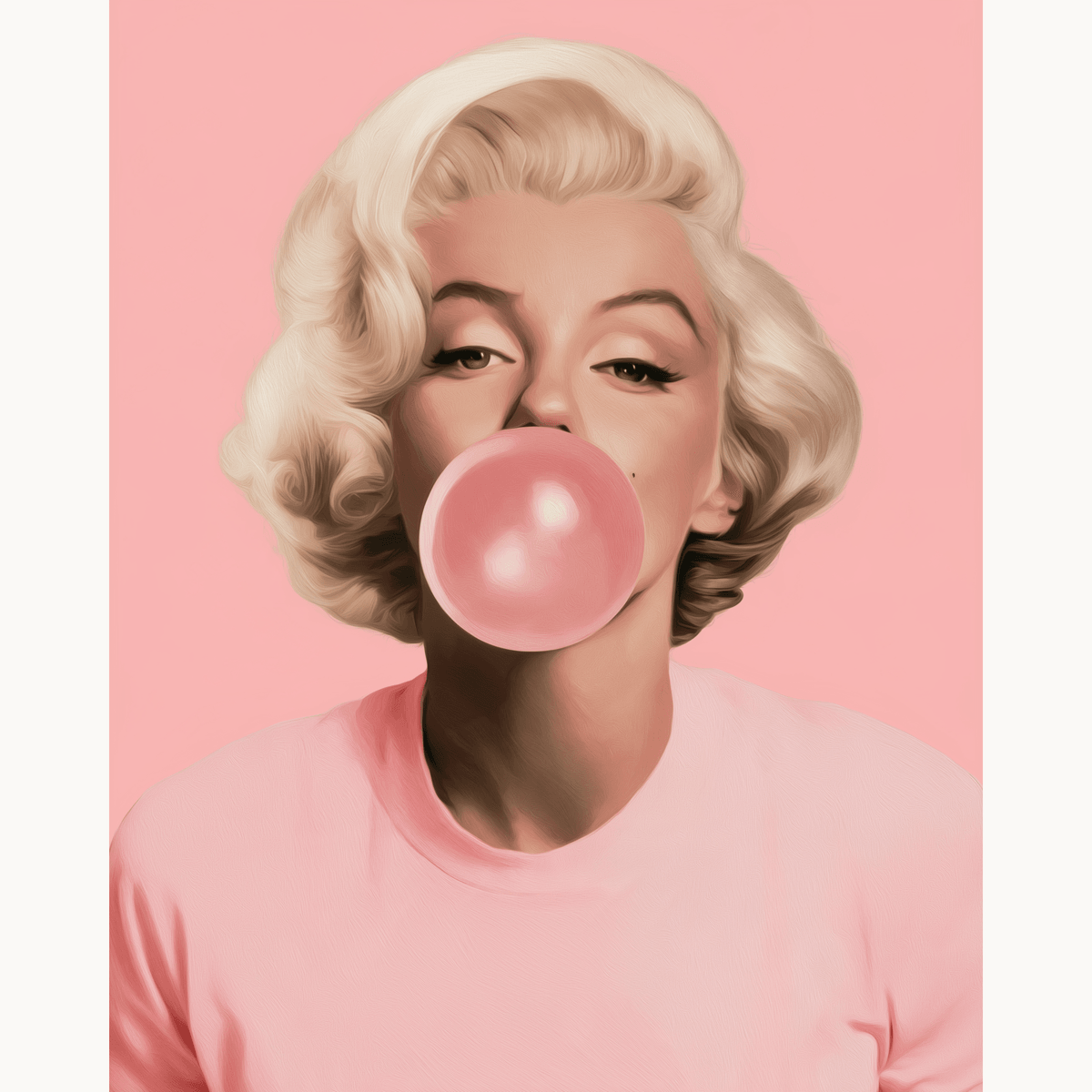 Bubblegum Monroe - Number Artist Paint by Numbers Kits