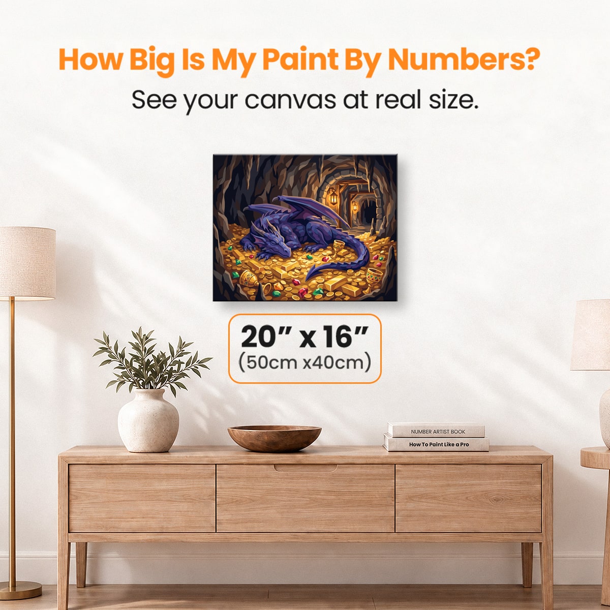 Golden Slumber - Number Artist Paint by Numbers Kits