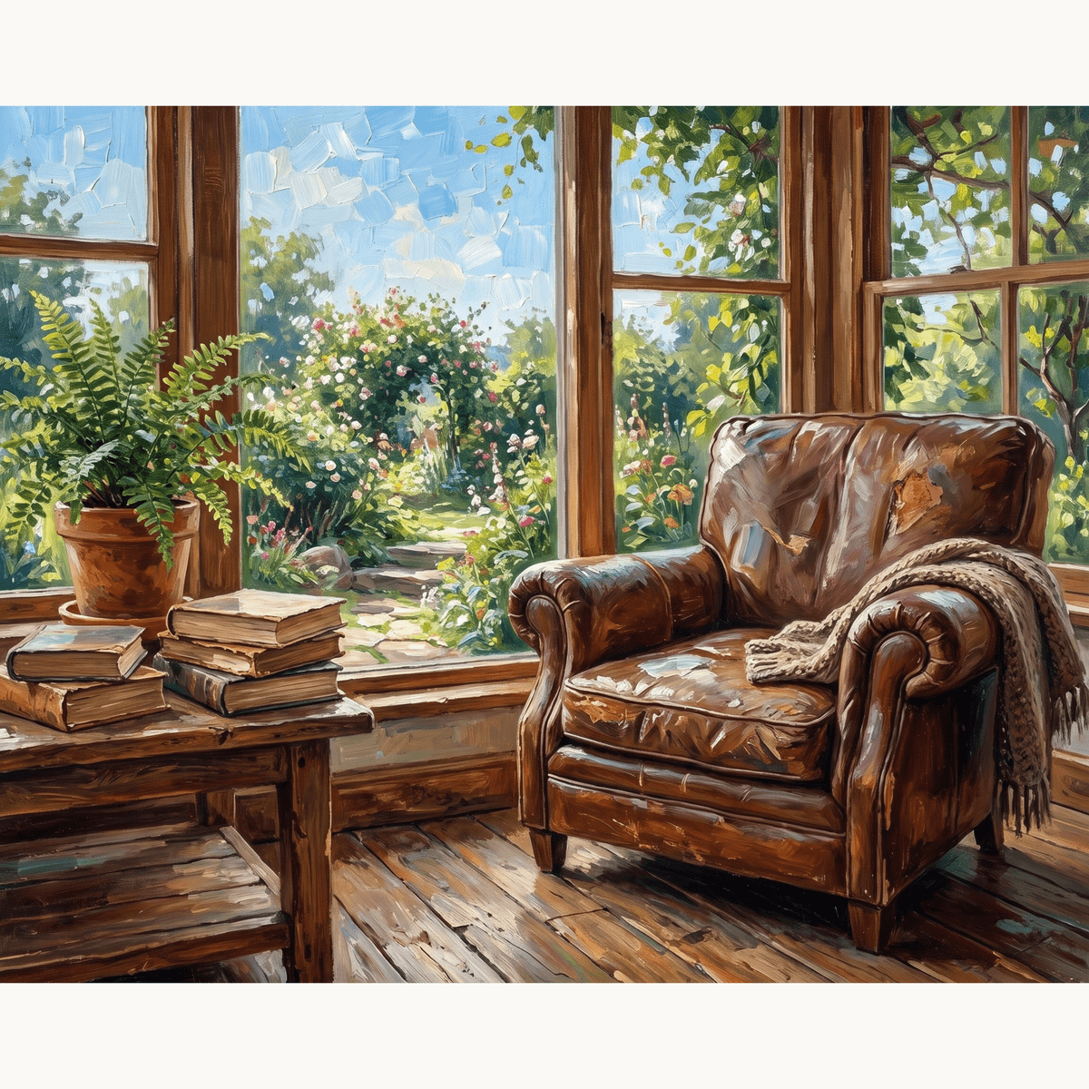 Armchair Hideaway - Number Artist Paint by Numbers Kits