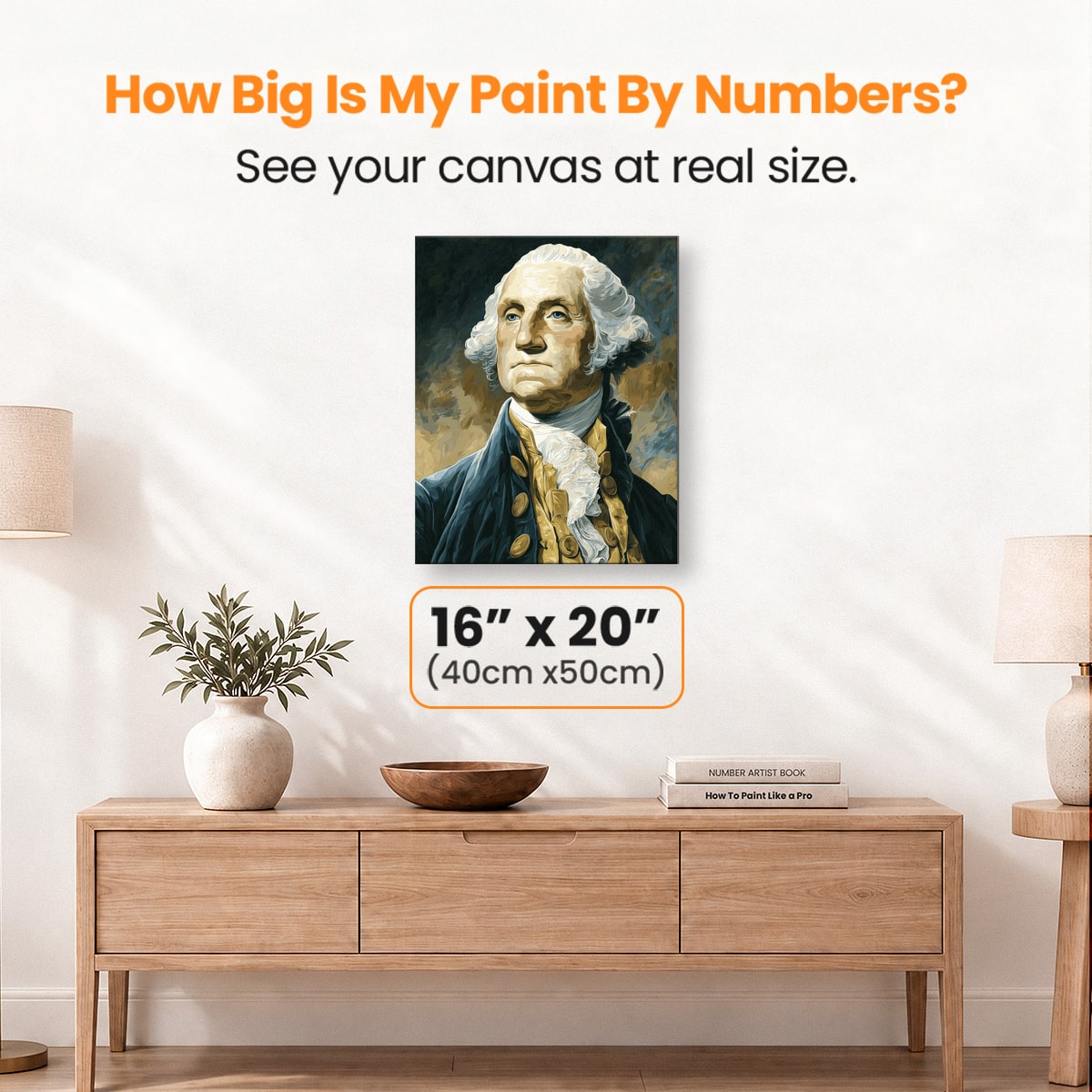Father of the Nation - Number Artist Paint by Numbers Kits