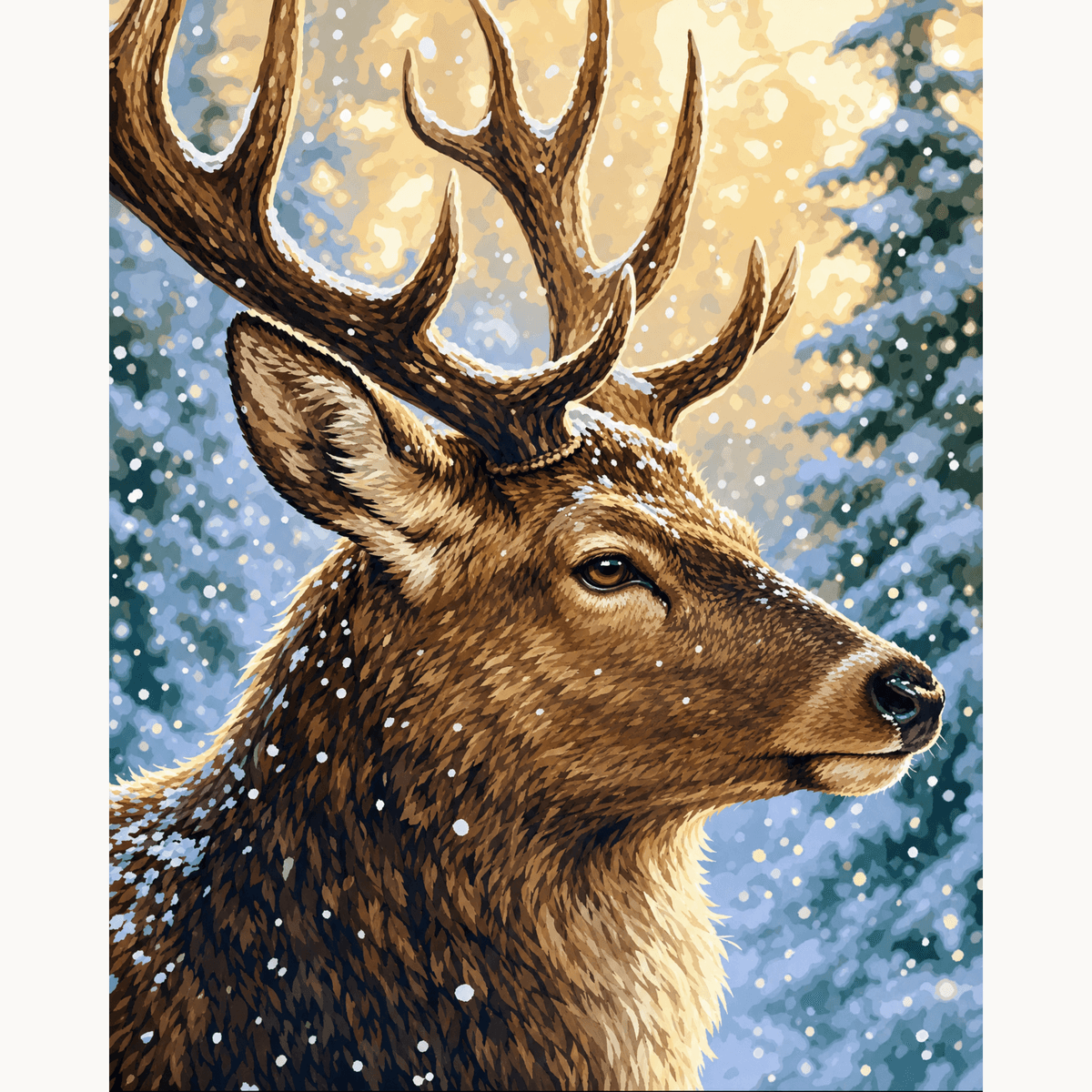Quiet Strength - Number Artist Paint by Numbers Kits