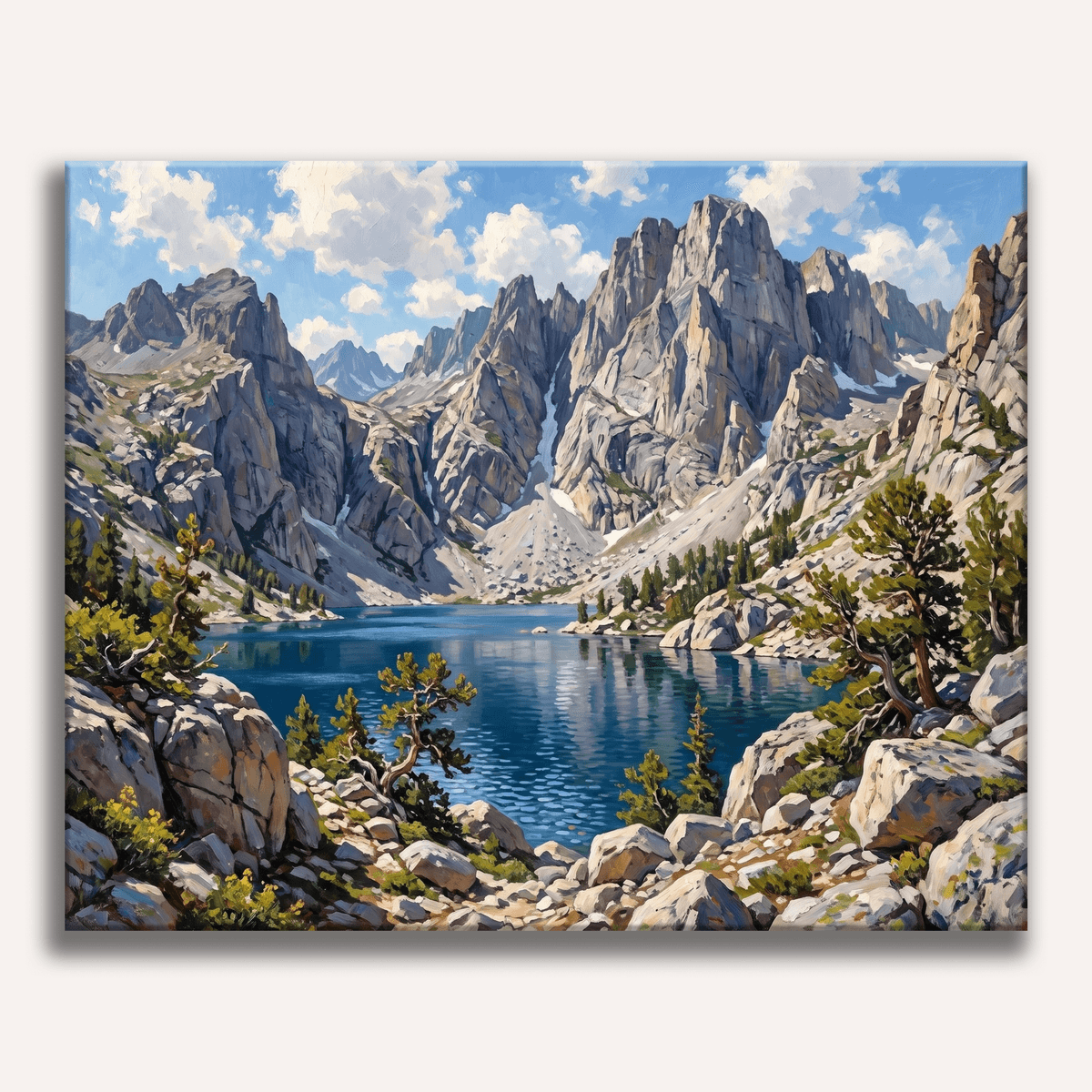 Patagonia Peaks - Number Artist Paint by Numbers Kits
