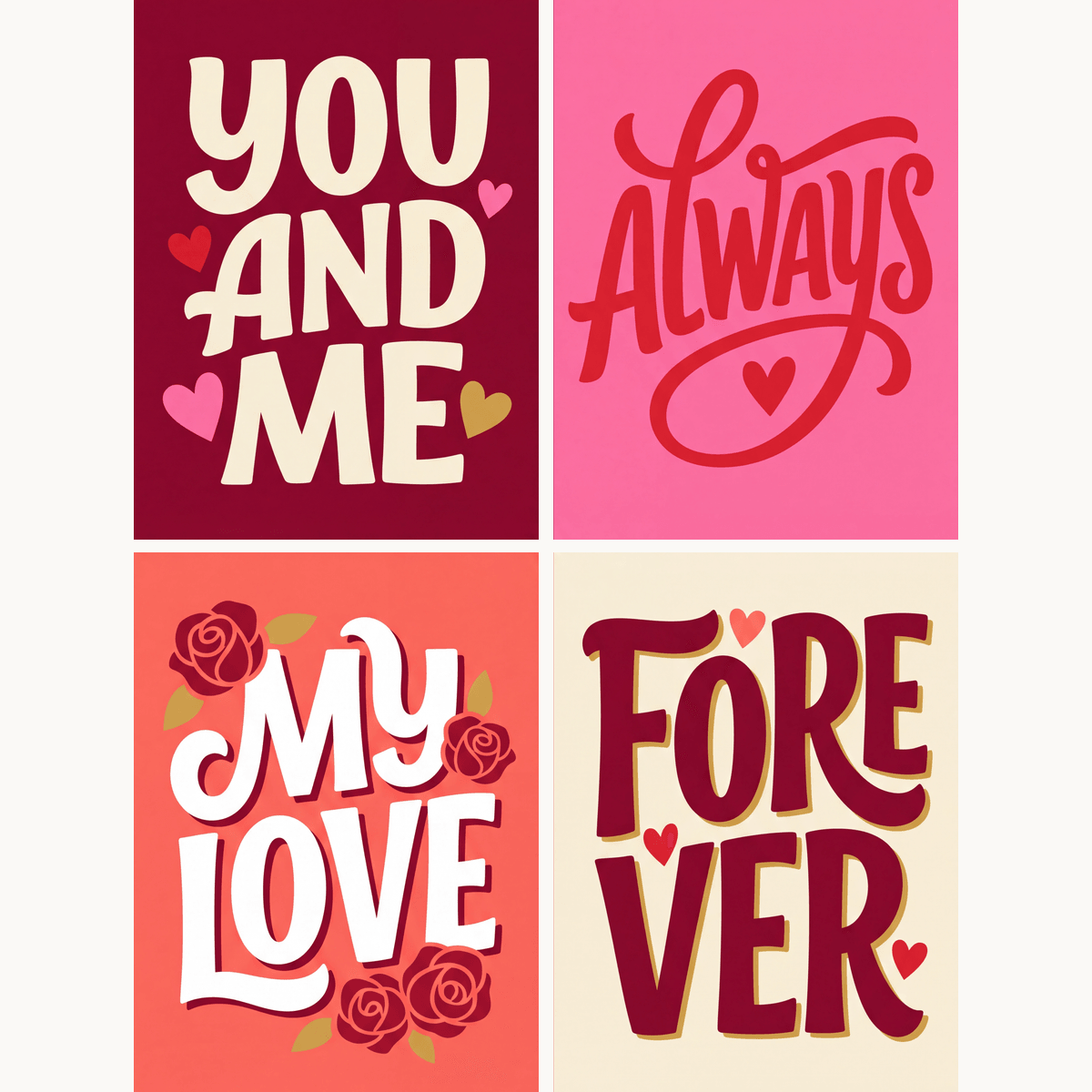 Endless Love - Number Artist Paint by Numbers Kits