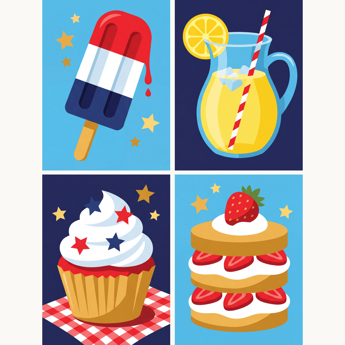 Red White and Sweet - Number Artist Paint by Numbers Kits