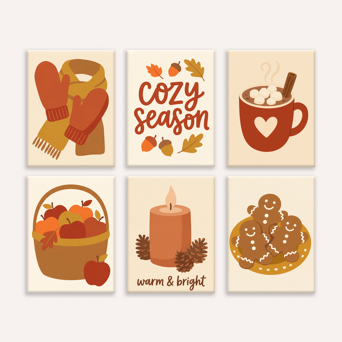 Warmth of the Season - Number Artist Paint by Numbers Kits