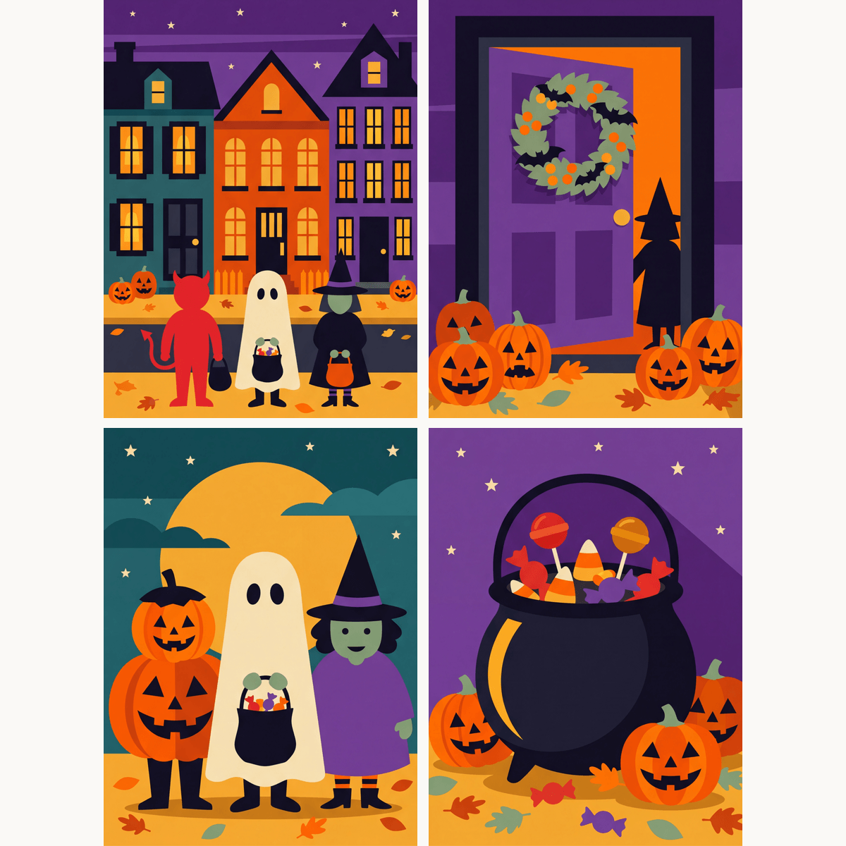 Treat Night - Number Artist Paint by Numbers Kits