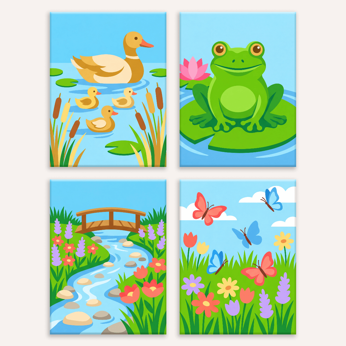 Spring Calm - Number Artist Paint by Numbers Kits