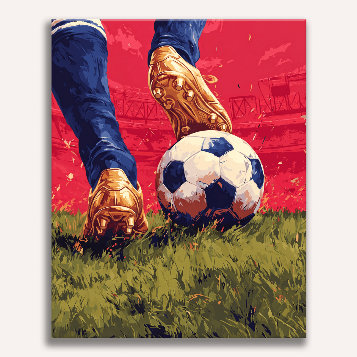 Dribble Focus - Number Artist Paint by Numbers Kits