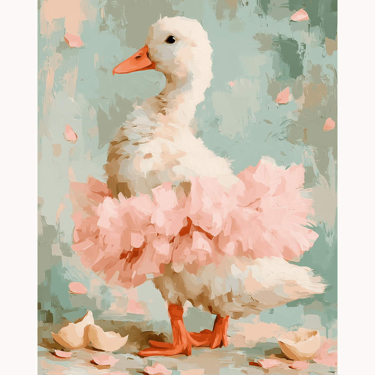 Tutu Duck - Number Artist Paint by Numbers Kits