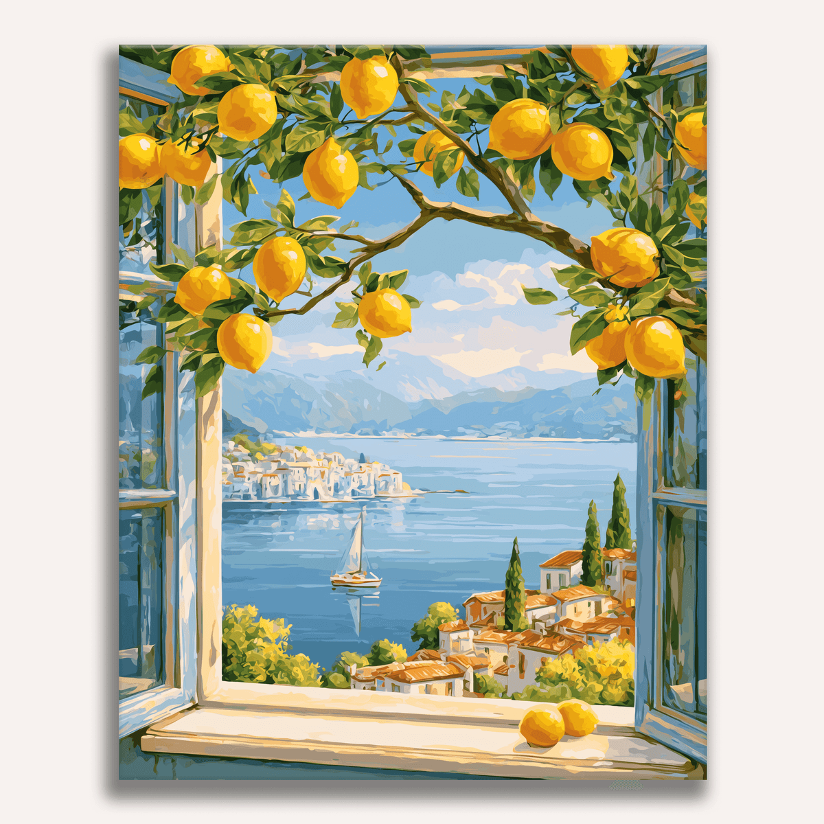 Citrus View - Number Artist Paint by Numbers Kits