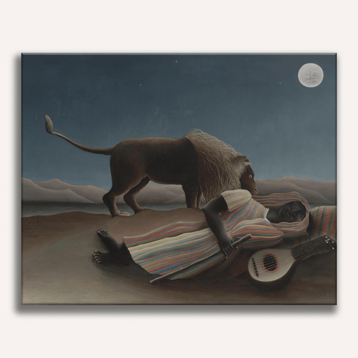 The Sleeping Gypsy by Henri Rousseau - Number Artist Paint by Numbers Kits