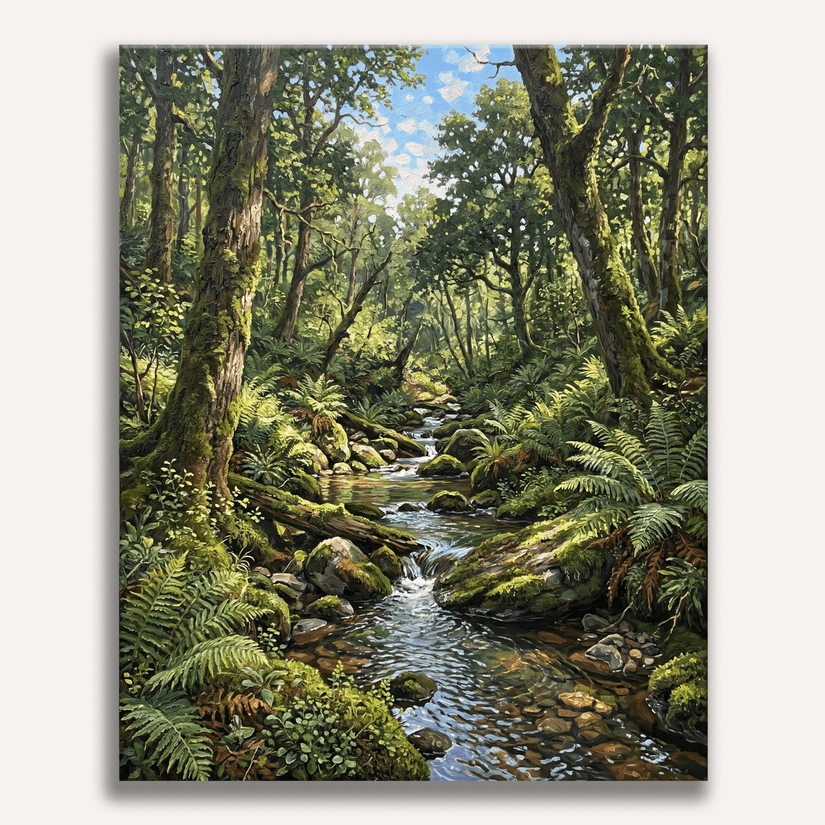 Emerald Hush - Number Artist Paint by Numbers Kits