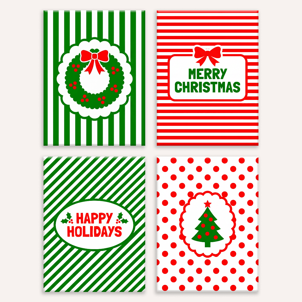 Happy Holidays - Number Artist Paint by Numbers Kits