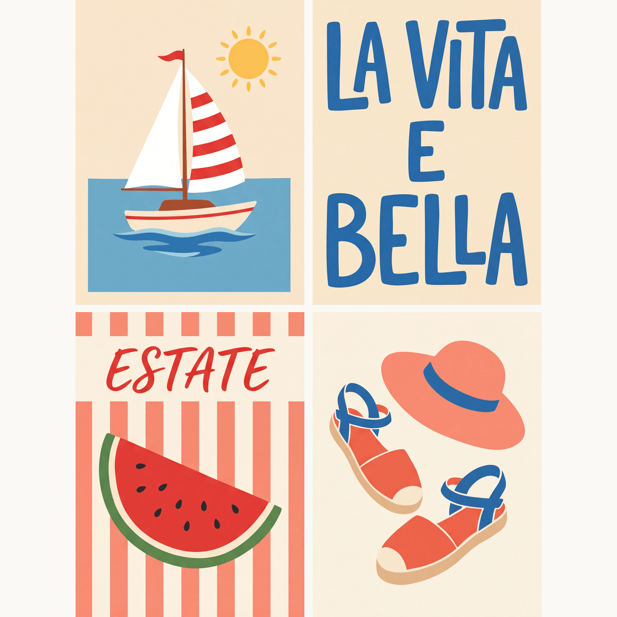 La Vita E Bella - Number Artist Paint by Numbers Kits