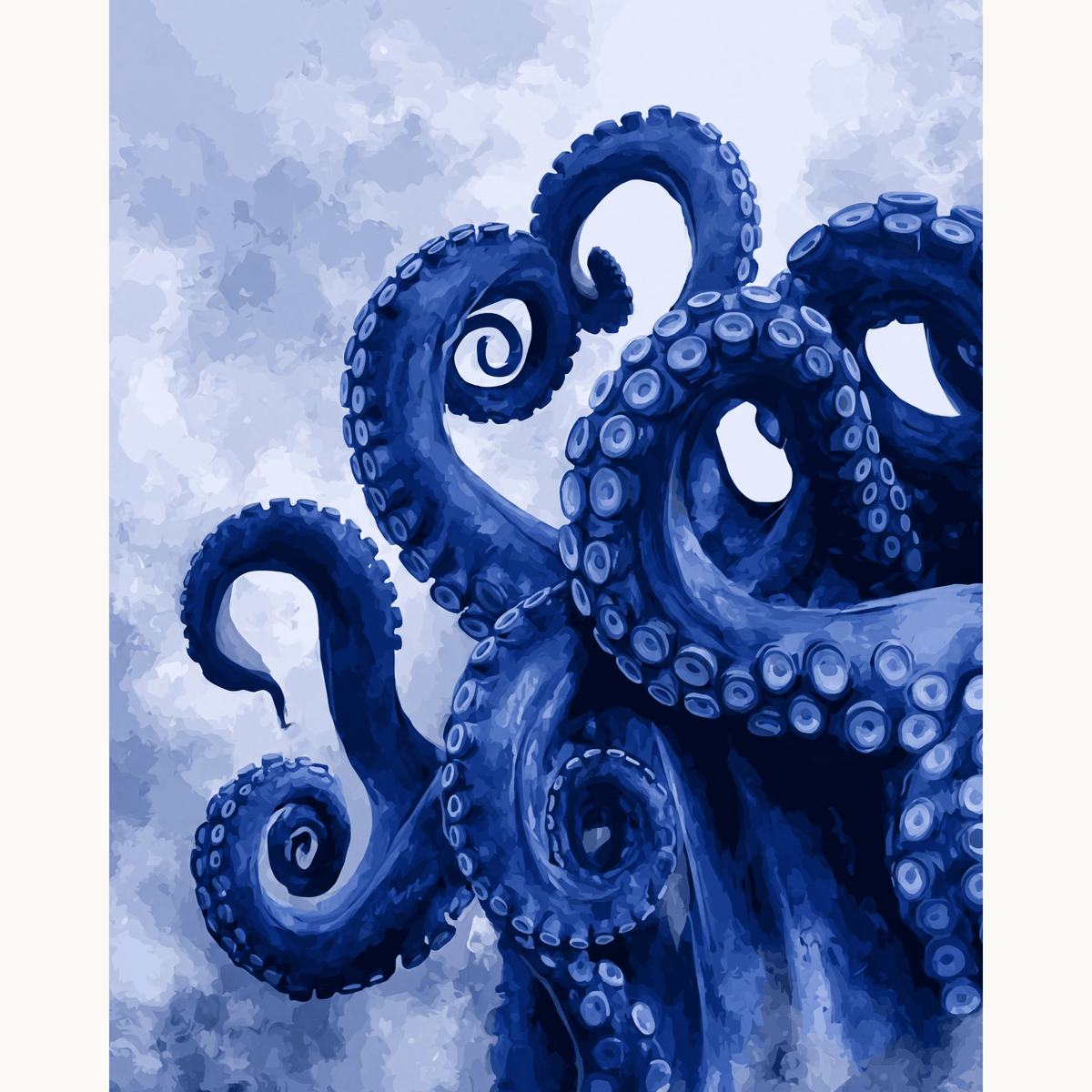 Blue Suckers - Number Artist Paint by Numbers Kits