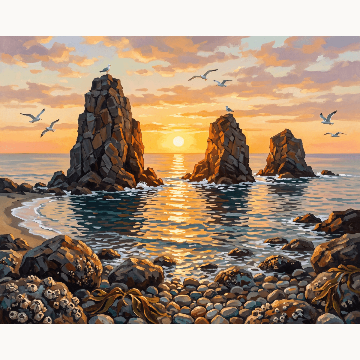 Steadfast Dawn - Number Artist Paint by Numbers Kits