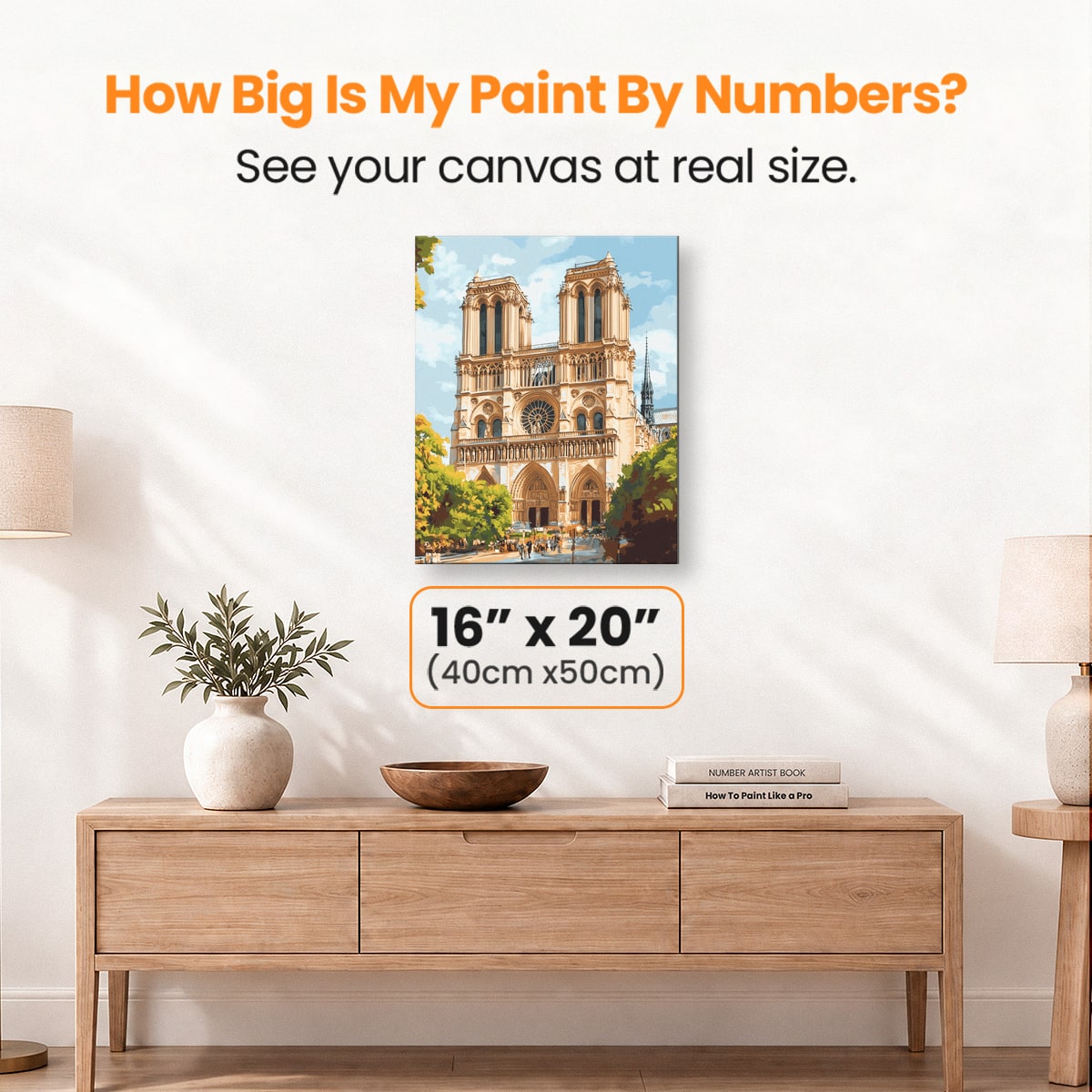 Magnificent Notre Dame | Paint by Numbers Kit by Number Artist
